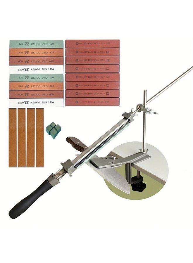 Golden LZ F 4 Corner Fixed Blade Sharpener Diamond Grinding Machine Kitchen Woodworking Tool - Image 1